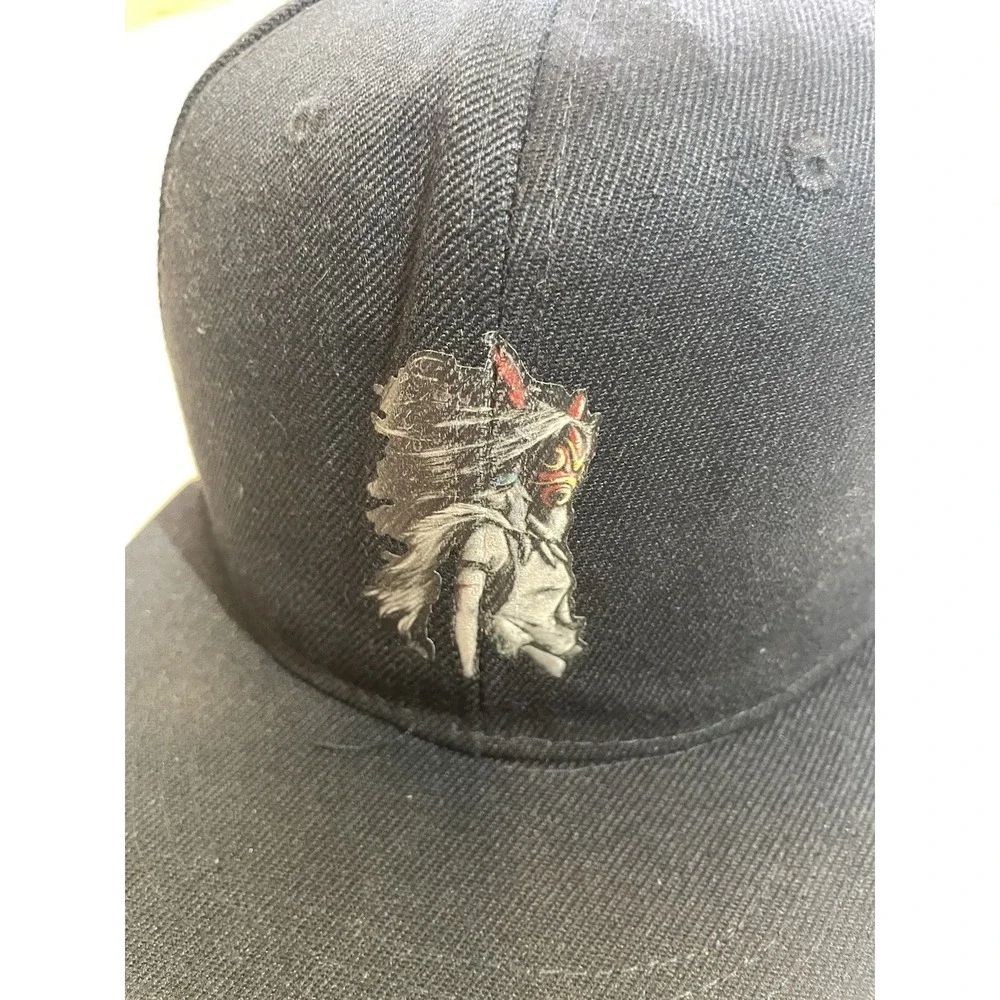 Vintage Princess Mononoke Snap Back Hat‎ Studio Ghibli Movie Anime Cap Cartoon